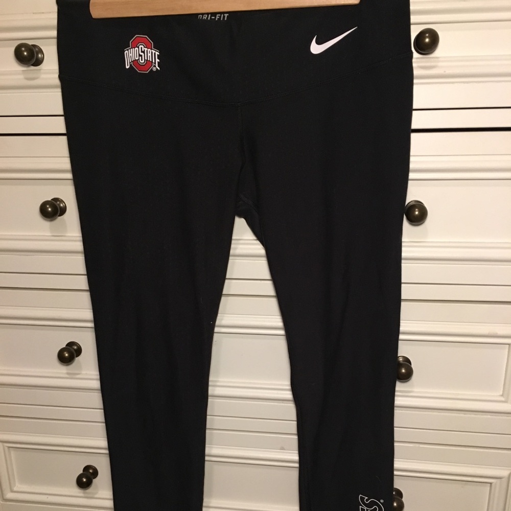 Ohio state buckeye leggings